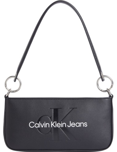 Borsa a spalla in ecopelle logata Calvin Klein K60K610679 | My Brand Italia