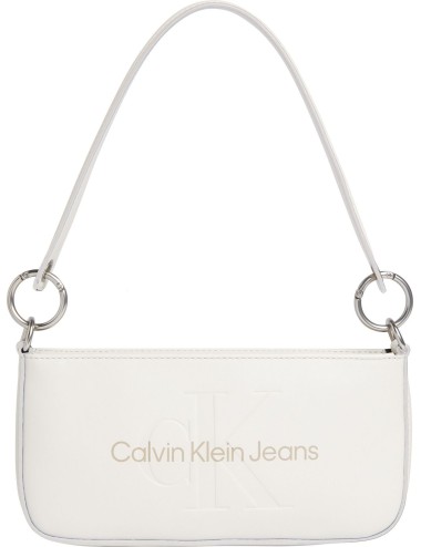 Borsa a spalla in ecopelle logata Calvin Klein K60K610679 | My Brand Italia