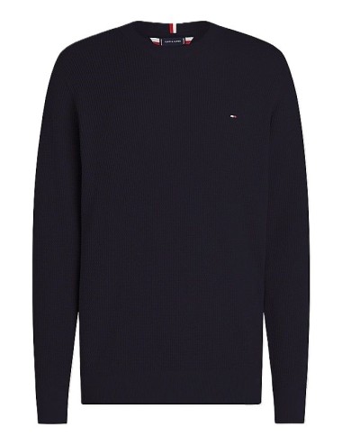 Maglione nido d'ape logo Tommy Hilfiger MW0MW35470 | My Brand Italia