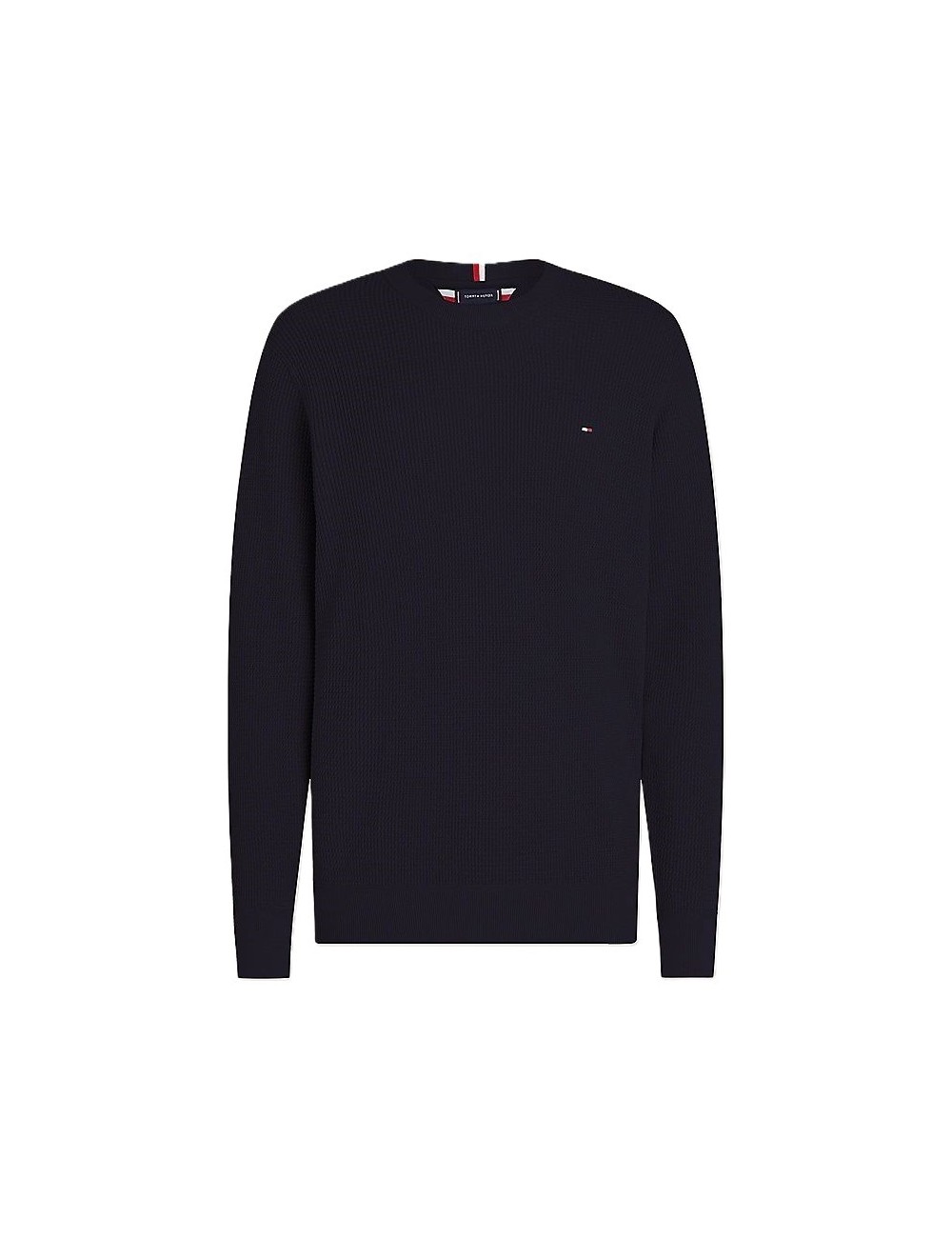 Maglione nido d'ape logo Tommy Hilfiger MW0MW35470 | My Brand Italia