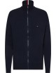 Maglione con zip e logo MW0MW22747 Tommy Hilfiger