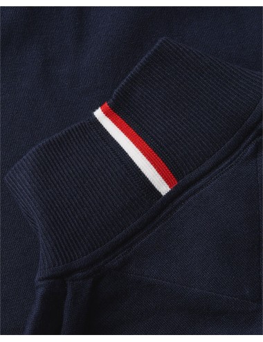 Maglione con zip e logo Tommy Hilfiger MW0MW22747 | My Brand Italia