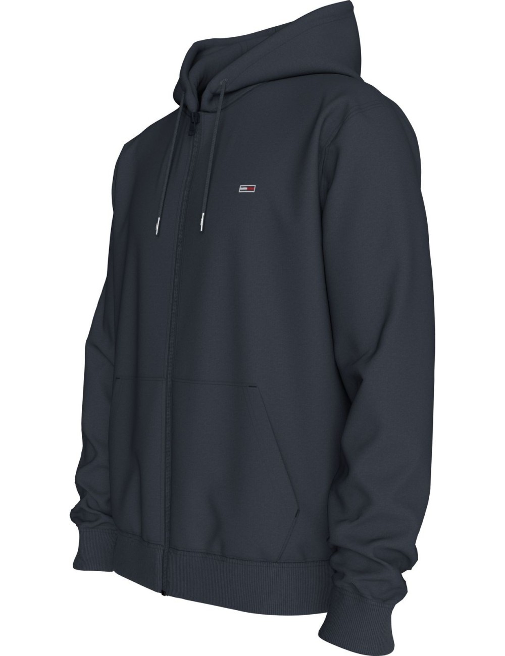 Felpa uomo con cappuccio zip e logo DM0DM20498 Tommy Hilfiger