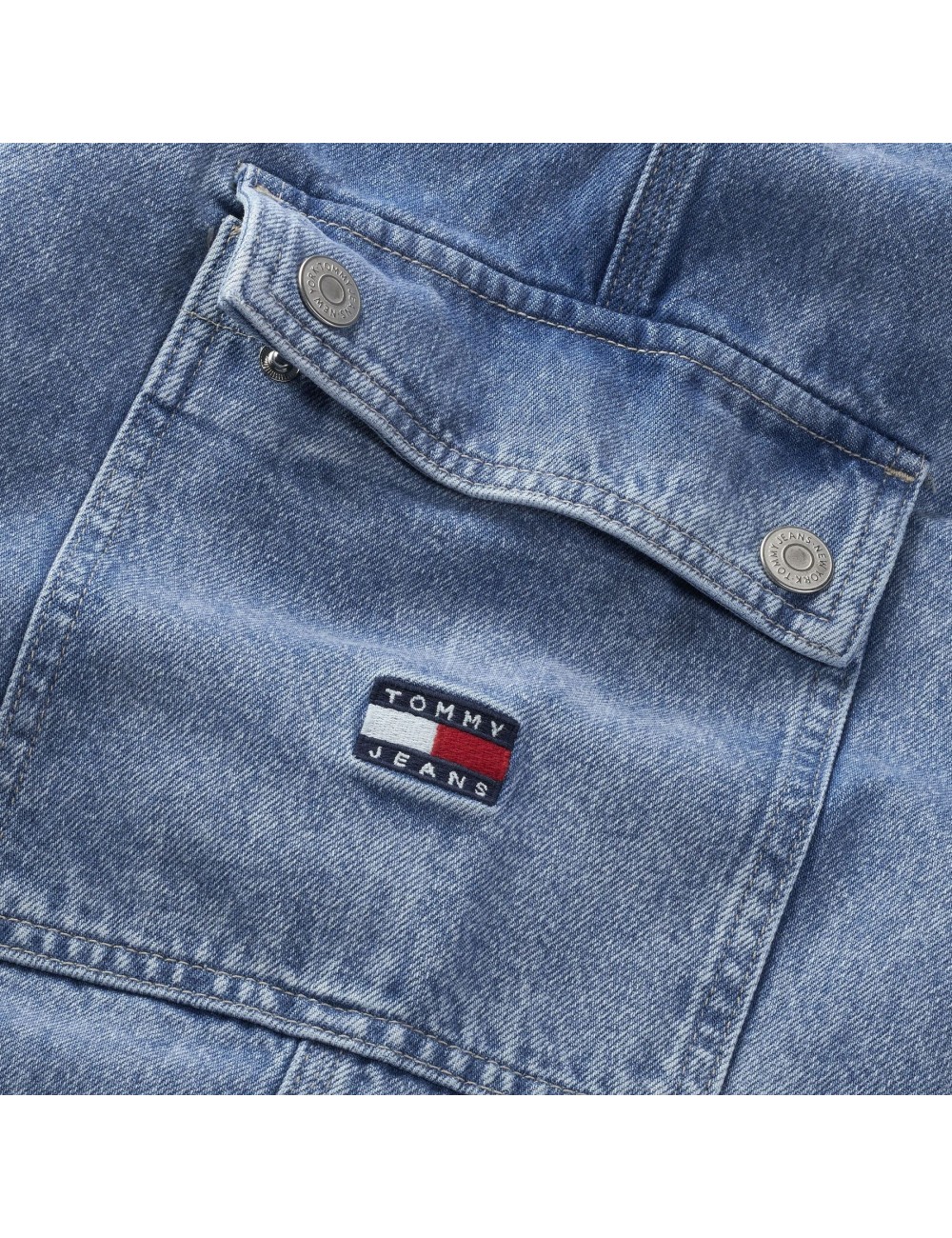 Jeans cargo Claire a vita alta DW0DW18176 Tommy Hilfiger