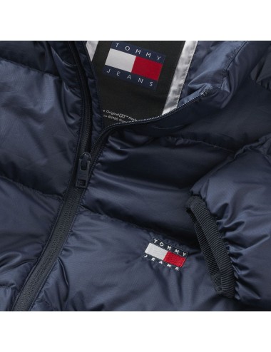 Giubbotto uomo trapuntato con logo e maxi bandiera DM0DM19614 Tommy Hilfiger