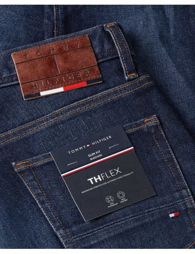 Jeans uomo Bleecker slim fit MW0MW35717 Tommy Hilfiger