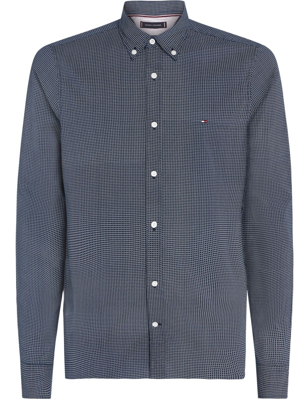 Camicia uomo in cotone Flex MW0MW35813 Tommy Hilfiger