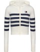 Felpa donna slim fit con cappuccio e logo DW0DW18524 Tommy Hilfiger