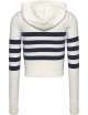 Felpa donna slim fit con cappuccio e logo DW0DW18524 Tommy Hilfiger