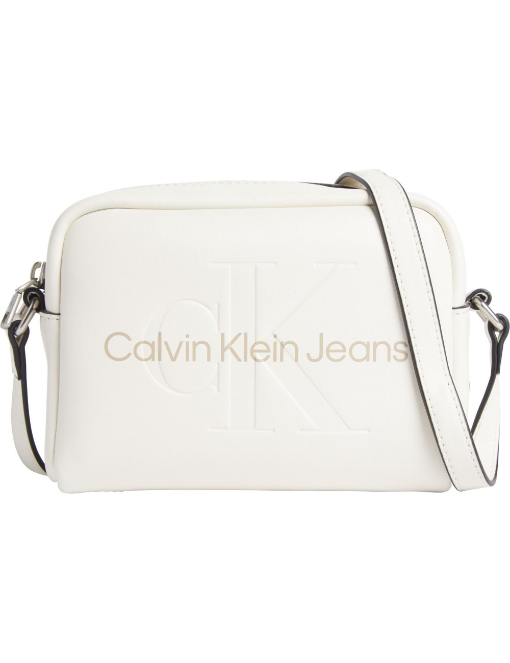 Borsa camera bag a tracolla con logo frontale K60K612220 Calvin Klein