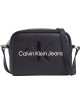 Borsa camera bag a tracolla con logo frontale K60K612220 Calvin Klein