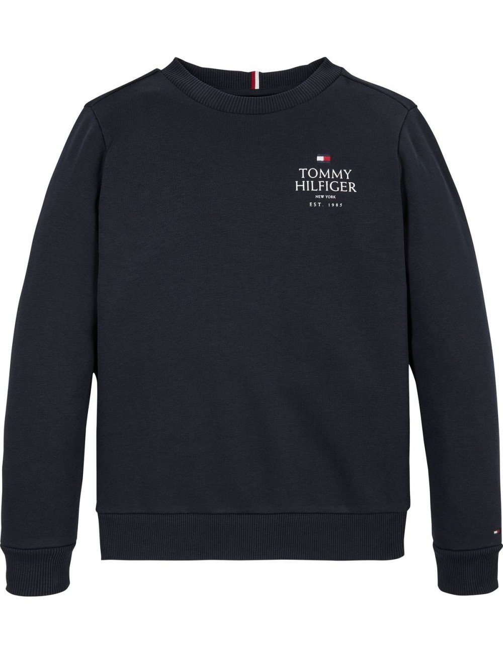 Felpa bambino girocollo con logo KB0KB09194 Tommy Hilfiger