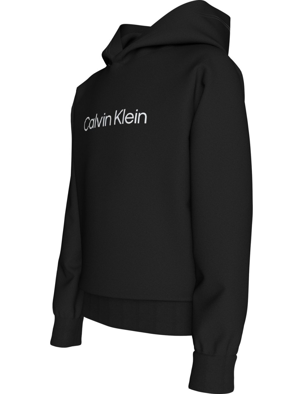 Felpa bambino con cappuccio e logo IU0IU00679 Calvin Klein