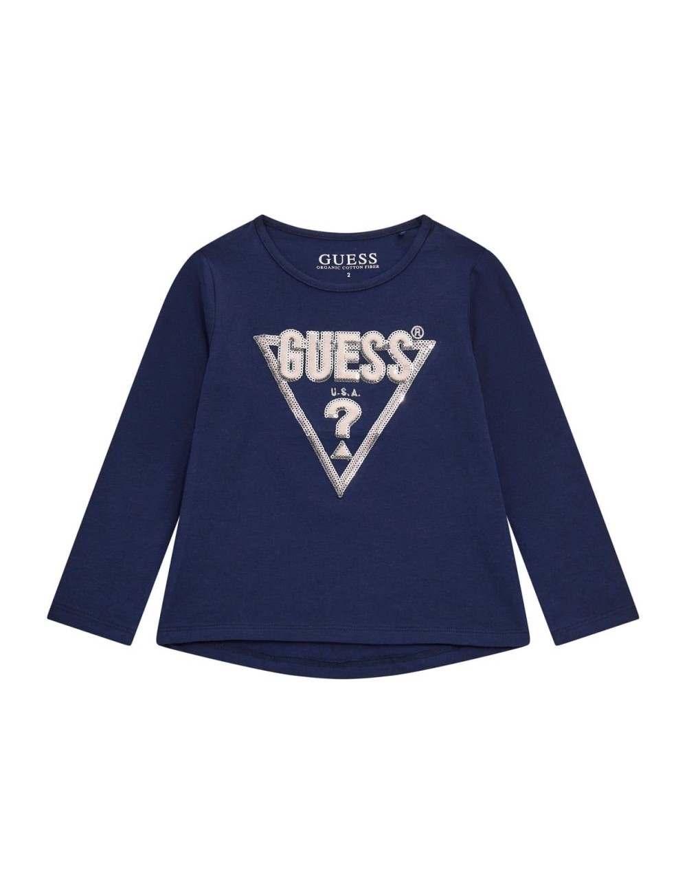 T-shirt bambina in misto cotone K4BI13J1314 Guess