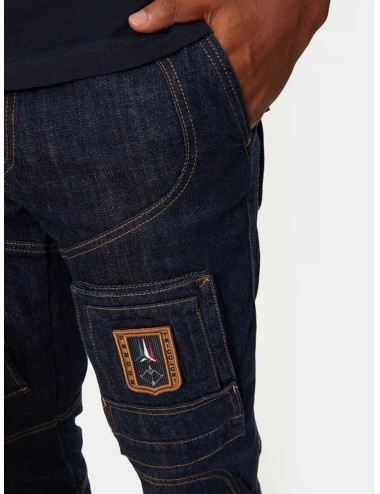 Pantalone Uomo Anti-G in denim Aeronautica Militare