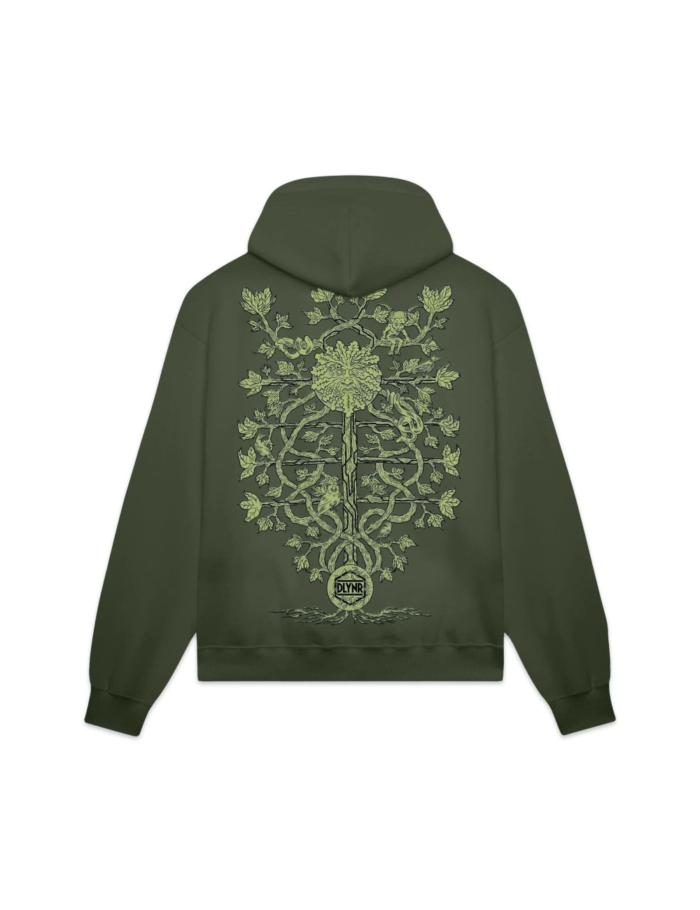 Felpa con cappuccio The Green Man Dolly Noire