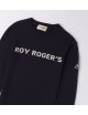 Maglione bambino girocollo con logo frontale RA103 Roy Roger's