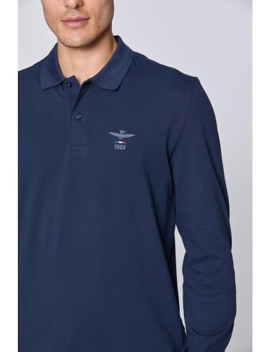 Polo uomo slim fit 242PO1803P191 Aeronautica Militare