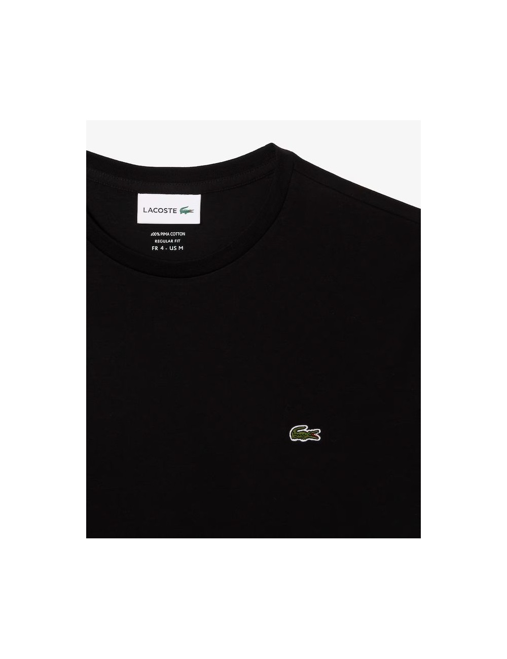 T-shirt uomo girocollo in cotone TH6709 Lacoste