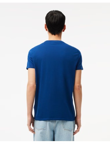 T-shirt uomo girocollo in cotone TH6709 Lacoste