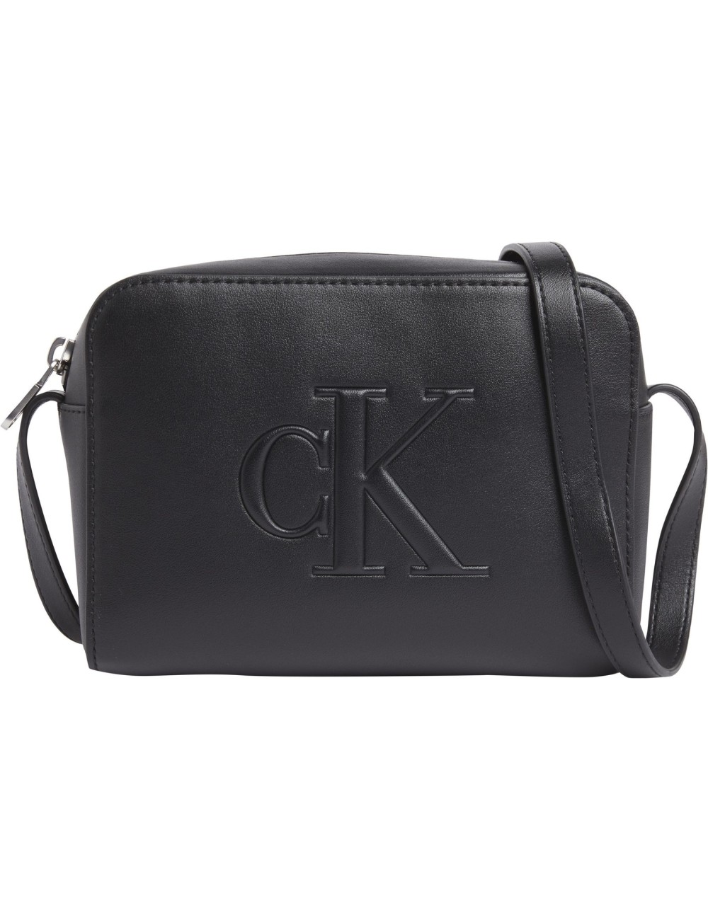 Borsa a tracolla con zip Calvin Klein