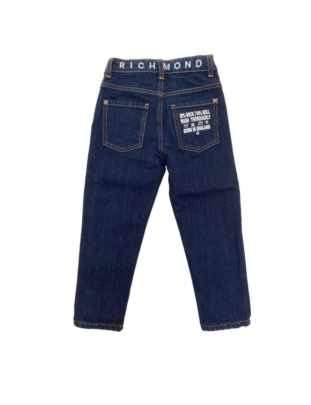 Jeans bambino 5 tasche con stampa sul retro RBA24093JE Richmond