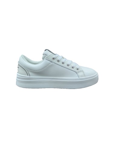 Sneakers in pelle con logo sul retro A2CU4202AB3 GCDS