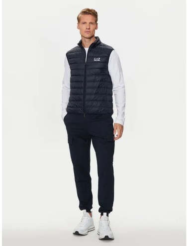 Gilet uomo richiudibile con logo 8NPQ06PNGPZ EA7 Emporio Armani