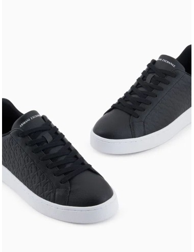 Sneakers uomo in ecopelle logo all over XM000140AF11916 A|X Armani Exchange