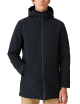 Giubbotto lungo uomo in softshell con cappuccio fisso Herdo 224CPMC31489 P0125D Ciesse Piumini