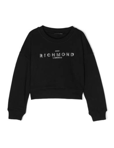 Felpa ragazza girocollo cropped Deigan RGA24053FE Richmond