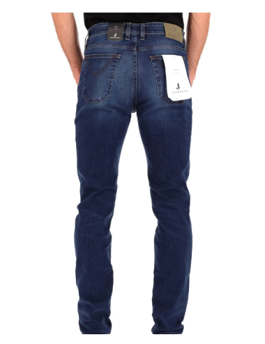 Jeans Uomo slim 5 tasche con toppa John AI24JUPPA077JOHN002 Jeckerson