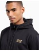 Tuta uomo in cotone con zip e cappuccio 8NPV63PJVRZ EA7 Emporio Armani