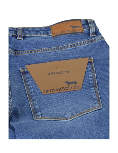 Jeans uomo cinque tasche regular fit WSM001059471B98 Harmont&Blaine