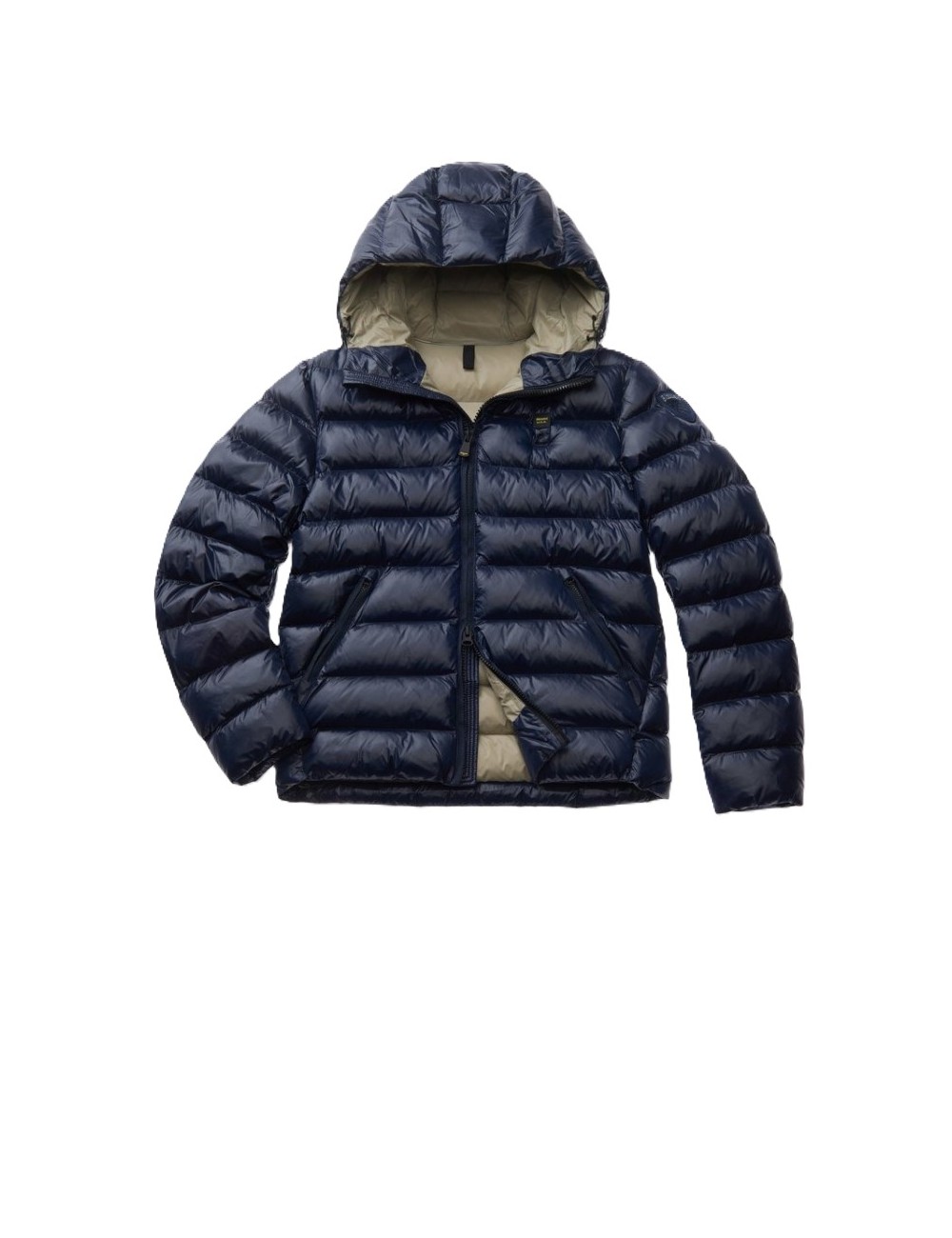 Giubbotto bambino trapuntato con cappuccio Adams 24WBLKC02069 Blauer