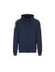 Felpa uomo con zip, cappuccio e logo sulla spalla 6DPM12PJOGZ EA7 Emporio Armani