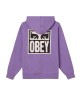 Felpa uomo con cappuccio e logo Obey Eyes 112843126 Obey