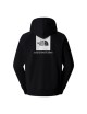 Felpa uomo in cotone con cappuccio Raglan Redbox NF0A89F9 The North Face