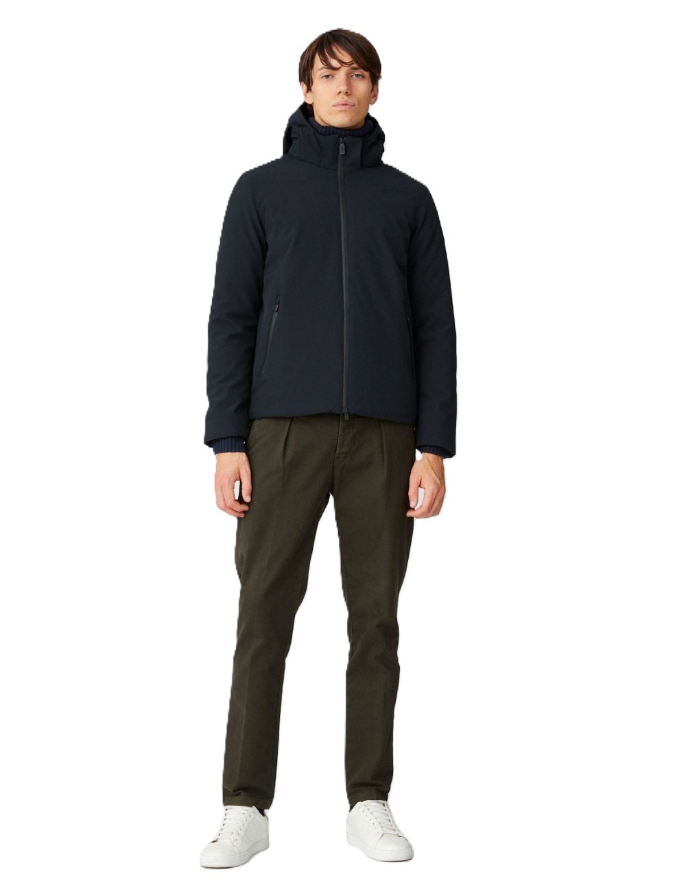 Giubbotto uomo con cappuccio Herring in Softshell 224CPMJ31490 Ciesse Piumini