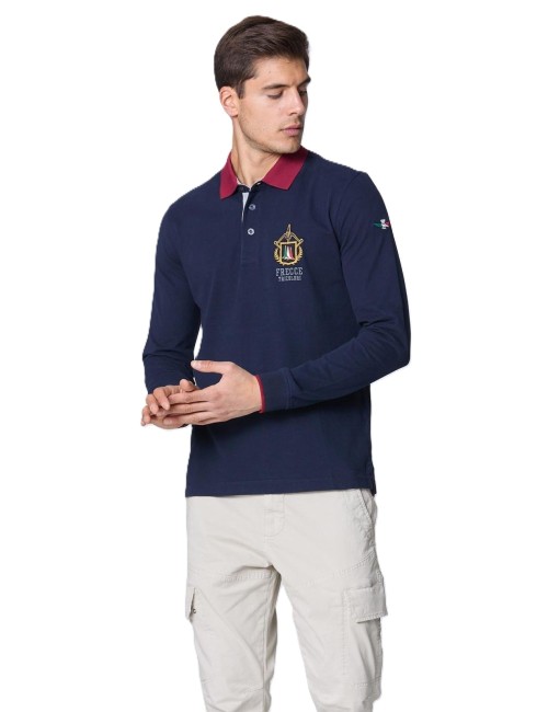 Polo uomo aquila tricolore 242PO1813J564 Aeronautica Militare