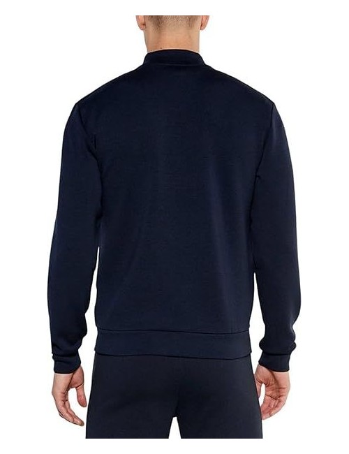 Felpa uomo con logo e zip a contrasto 8NPM19PJ4EZ EA7 Emporio Armani