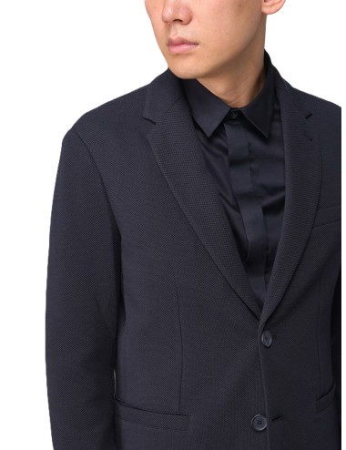 Blazer uomo in misto viscosa 8NZG43ZNUAZ A|X Armani Exchange