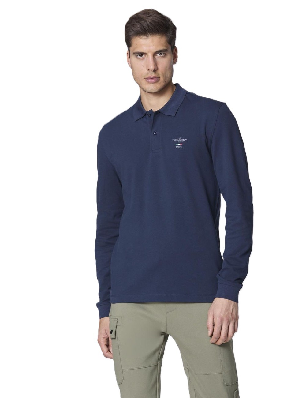 Polo uomo slim fit 242PO1803P191 Aeronautica Militare