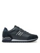 Sneakers uomo in pelle e tessuto Parkour 50529533 Boss Black