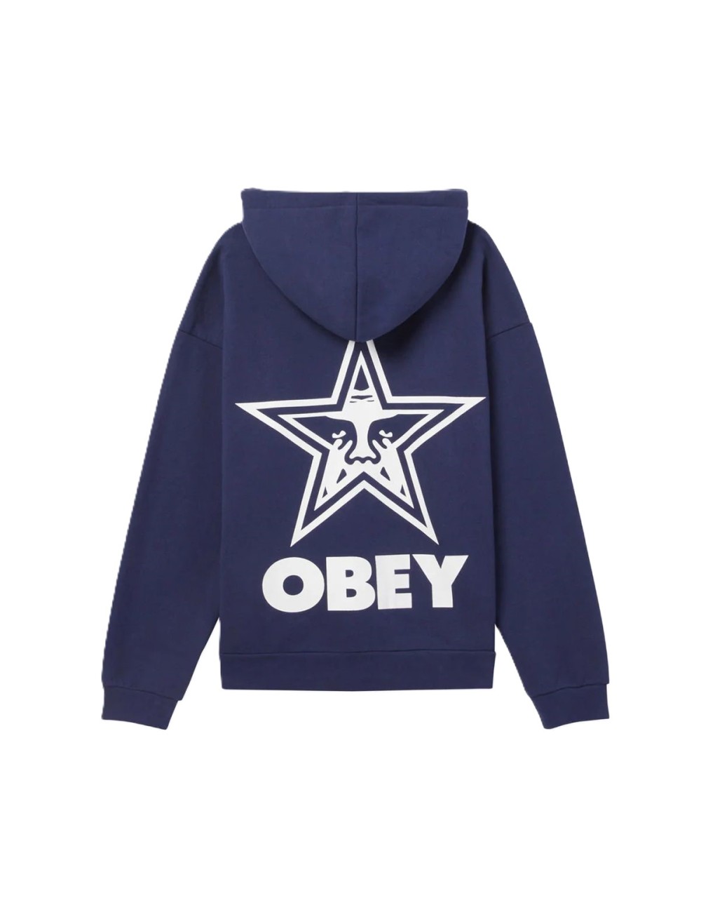 Felpa con cappuccio Bold Star 112470224 Obey