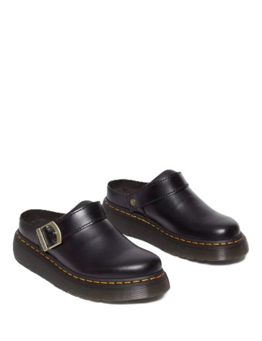 Scarpa Platform Mules in pelle Laketen 31525001 Dr.Martens