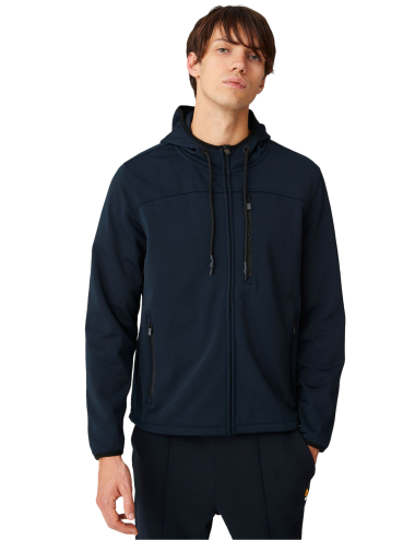 Felpa uomo in softshell con zip e cappuccio Doug 2.0 243CPMF00118 P2643X Ciesse Piumini