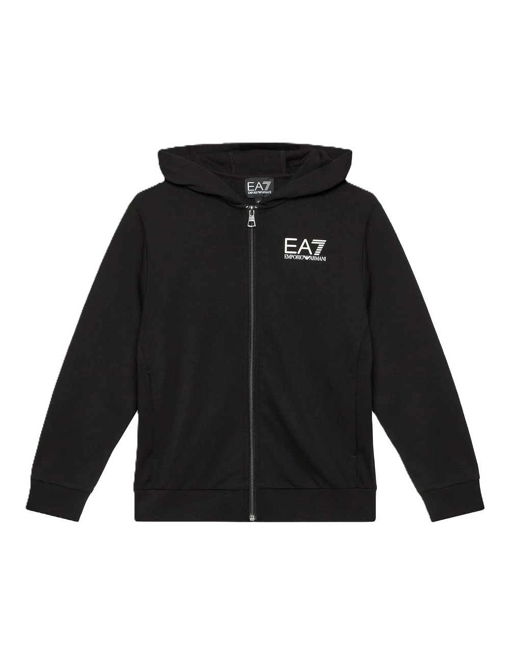 Tuta bambino con zip e cappuccio 8NBV52BJ05Z EA7 Emporio Armani