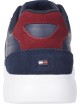 Sneakers uomo in pelle e tessuto Cupsole con bandiera FM0FM04889 Tommy Hilfiger