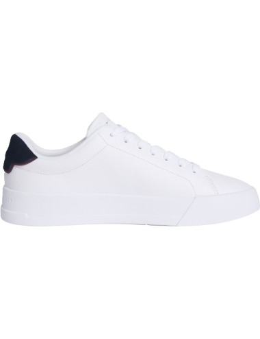 Sneakers uomo in pelle Court logo minimal FM0FM05367 Tommy Hilfiger